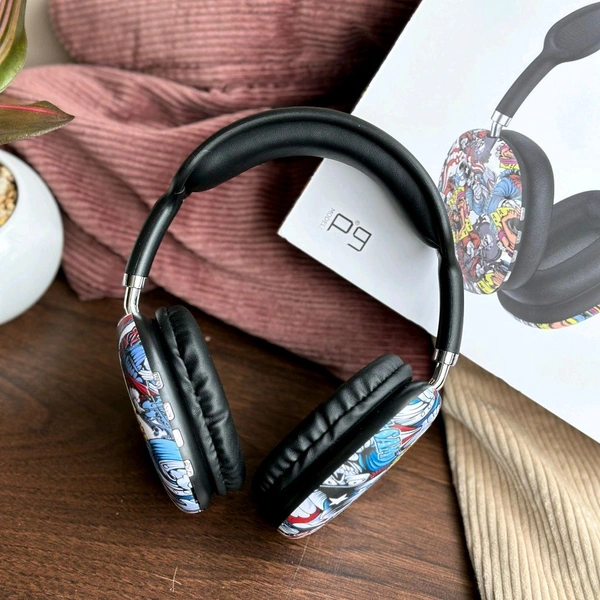 P9 Air Max Bluetooth Heaphones Wireless Headsets Gaming Gift Earphones Stereo HiFi Bass Headphones - SRH2