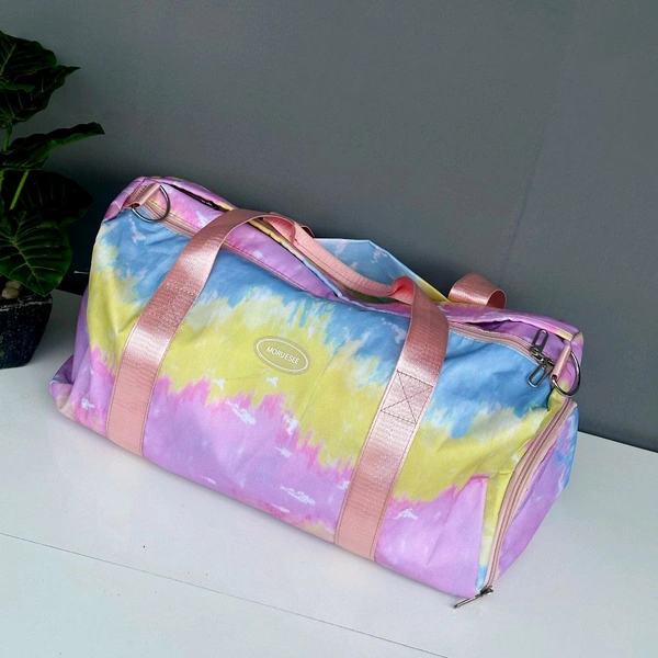 New Stoney Clover Lane X Target - Rainbow Tie-dye Duffle Bag In Hand - SRB2