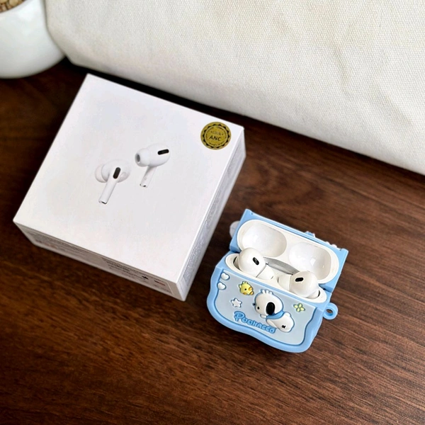 Air Pro 2 Awesome Quality With Most Demanded High Quality Cartoon Case | Pop-Up Connection For Apple Devices | Both For Android And IPhone - 1 Month Cybzone Warranty