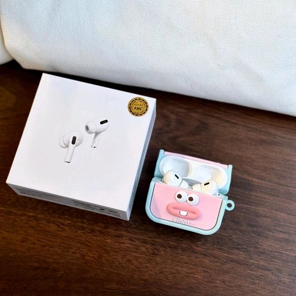 Air Pro 2 Awesome Quality With Most Demanded High Quality Cartoon Case | Pop-Up Connection For Apple Devices | Both For Android And IPhone - 1 Month Cybzone Warranty