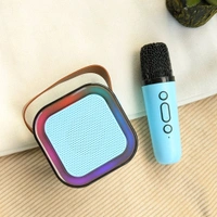 Portable Bluetooth Speaker Dynamic Thunder Sound With RGB Light Bluetooth Speaker Multicolour, Stereo Channel And Microphone Set - SRH2