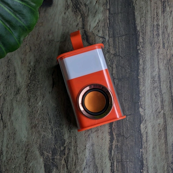 New Bluetooth Speaker Stereo TWS Bluetooth Waterproof Transparent LED Lights Sound Box Mini Portable Speaker - SRB1