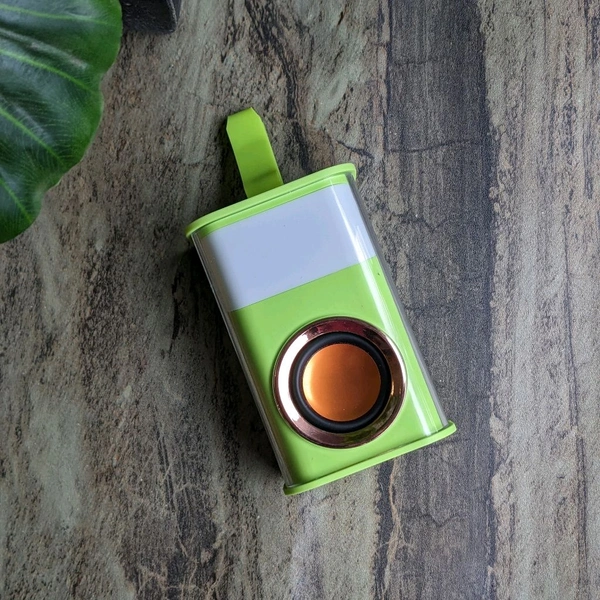 New Bluetooth Speaker Stereo TWS Bluetooth Waterproof Transparent LED Lights Sound Box Mini Portable Speaker - SRB2