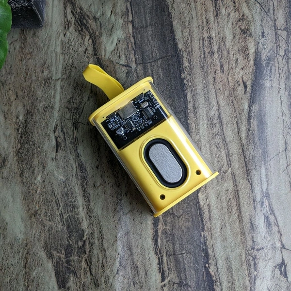 New Bluetooth Speaker Stereo TWS Bluetooth Waterproof Transparent LED Lights Sound Box Mini Portable Speaker - SRB5