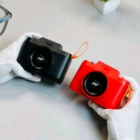 MZ Camera Shape Dynamic Thunder Sound With High Bass Bluetooth Speaker Multi Color Product Details - Red