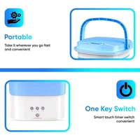 Portable Folding Mini Washing Machine, Bucket Washer for Clothes Laundry, Foldable Compact Ultrasonic Small Automatic USB Powered Cleaning Washer for Travel Home Business Trip. - Prepaid orders only accepted