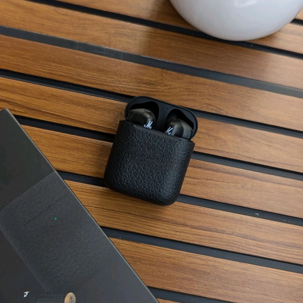 New In Ear Phones Air buds MINOR III Smart Headset TWS Earphones & Headphones Ear Buds, Compatible with Android and iPhone - Black, 1 Month Cybzone Warranty