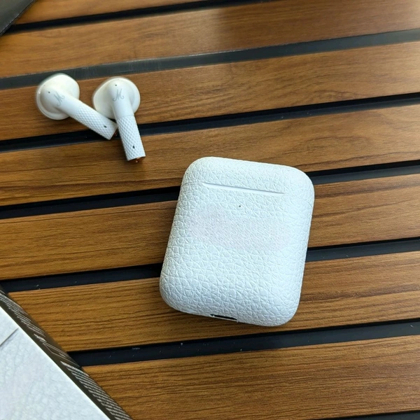 New In Ear Phones Air buds MINOR III Smart Headset TWS Earphones & Headphones Ear Buds, Compatible with Android and iPhone - White, 1 Month Cybzone Warranty
