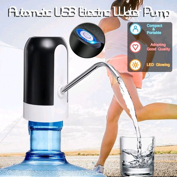 Automatic Wireless Water Can Dispenser Pump for 20 Litre Bottle Can, with Low Noise & High Efficiency