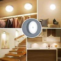 Motion Sensor Light for Home with USB Charging Self Adhesive Wireless LED Body Induction Lamp Sensor Night Light for Magnetic Base