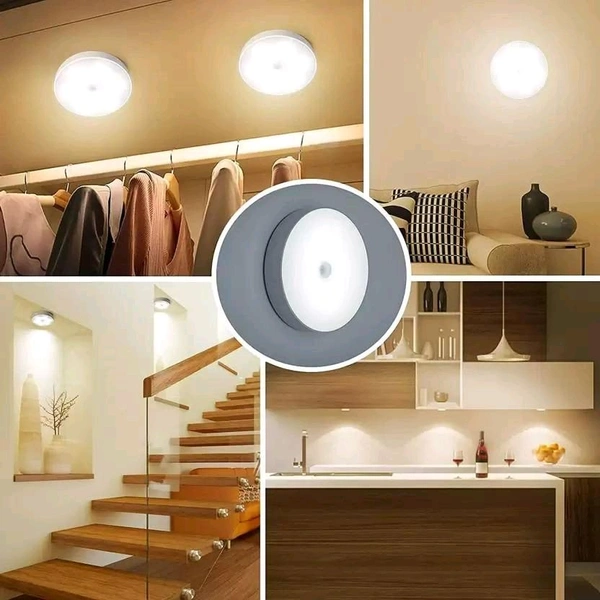 Motion Sensor Light for Home with USB Charging Self Adhesive Wireless LED Body Induction Lamp Sensor Night Light for Magnetic Base