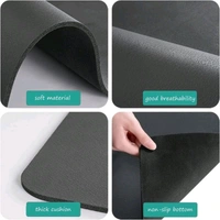 New Large Dish Drying mat Water Absorbent mat for Kitchen, Quick-Dry Dish Drainer Pad for Glassware