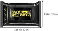 Portable Sneakers Cleaner Shoe Wipes of 80 Pcs Premium Cleaning Solution Suitable for Different Sneakers & Sports Shoe