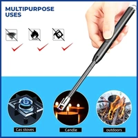 USB Rechargeable Electric Gas Lighter for Kitchen Gas Stove, Pooja Mandir Diva, Candles, Diwali Fireworks