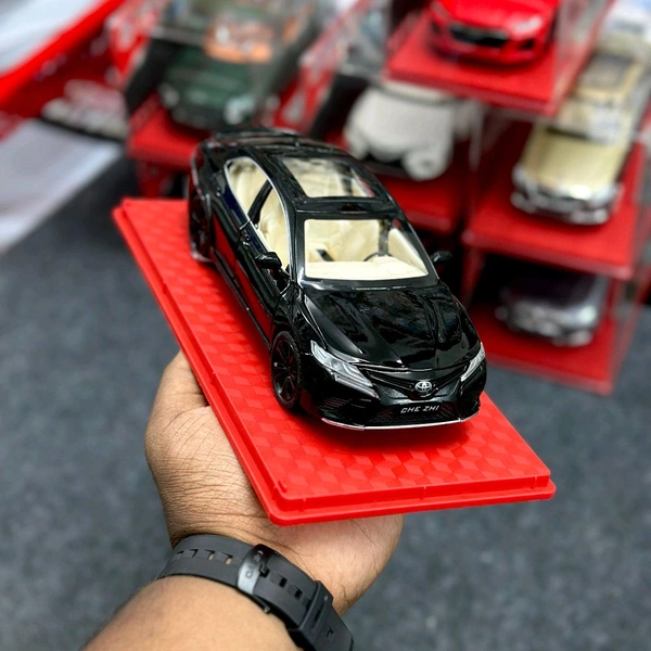 New High-Quality Diecast Metal Car with All Doors Open & Close Feature | Perfect Detailing - Black