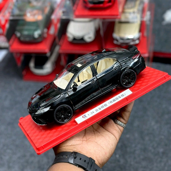 New High-Quality Diecast Metal Car with All Doors Open & Close Feature | Perfect Detailing - Black