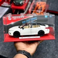New High-Quality Diecast Metal Car with All Doors Open & Close Feature | Perfect Detailing - White