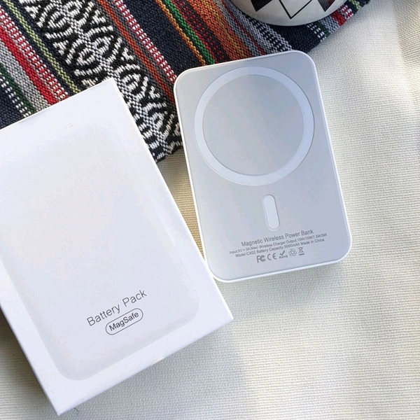 Magnetic 5000mAh Wireless Charger For iPhone Series 12 13 14 15 16 Pro Pro Max Mini Plus Portable Power Bank Powerbank Spare External Battery Pack