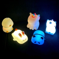 Adorable LED Night Light – Soft Silicone Rechargeable Lamp with Touch Control, Perfect for Baby Nursery, Kids' Bedroom, and Gifting - Duck