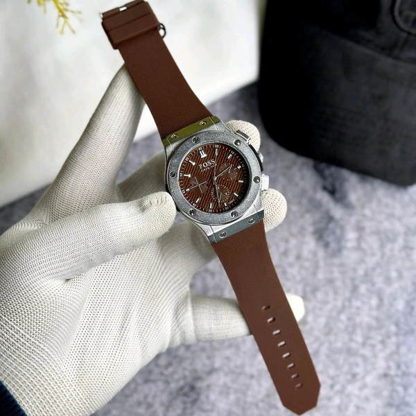 Most Demanded Foss Analog Quartz Movement Collection With High Quality Strap Best finishing Body & Case - SRF2