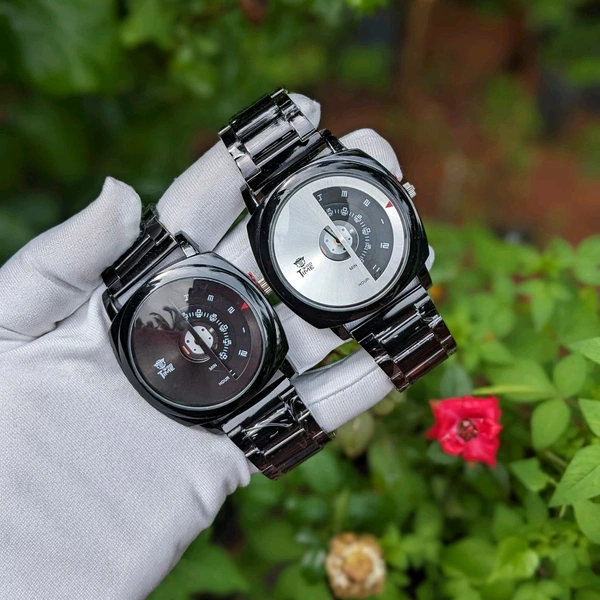 WooTime Analog Quartz Movement Watch With High Quality Strap Best finishing Body & Case - SRF1