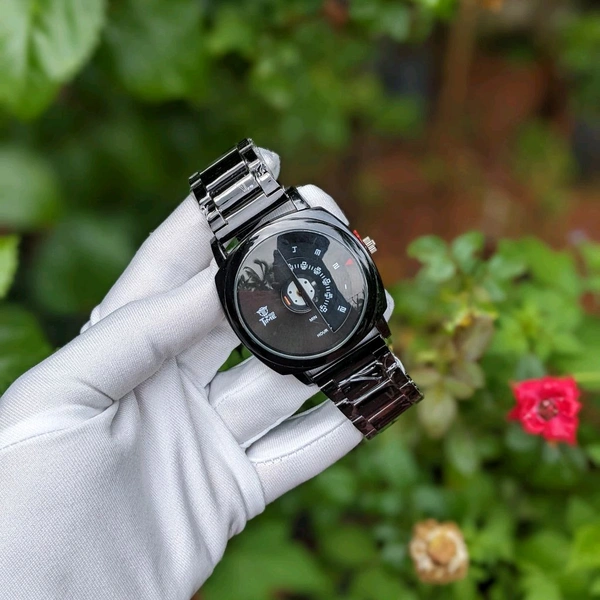 WooTime Analog Quartz Movement Watch With High Quality Strap Best finishing Body & Case - SRF1