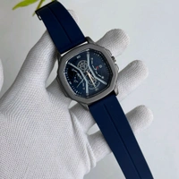 V7 Analog Quartz Movement Watch With High Quality Strap Best finishing Body & Case - Blue