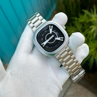 Delton Unique Budget Analog Quartz Movement Watch With High Quality Strap Best finishing Body & Case - Silver