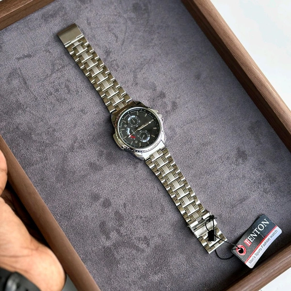Fenton Analog Quartz Movement Watch With High Quality Strap Best finishing Body & Case - SRF3
