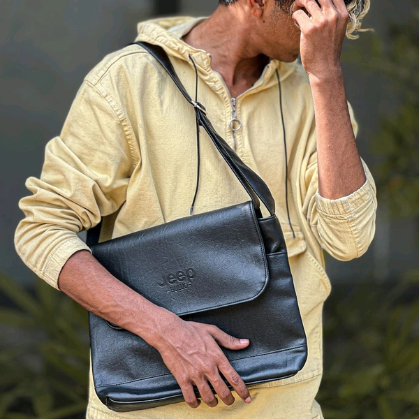 Jeep Ultra Sporty Messenger Sling Bag For Multipurpose Use
