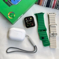 Most Awaited Budget Gift Box | Series 8 Ultra 45 MM With 2 Straps And Wireless Earbud - SRB3