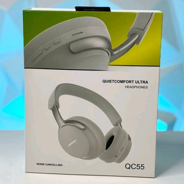 First Time In India 1:1 Master Qc Ultra Sealed Box With Active Noise Cancellation, High Sound Quality - Gray, 1 Month Cybzone Warranty