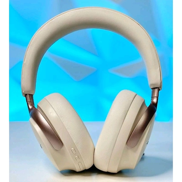 First Time In India 1:1 Master Qc Ultra Sealed Box With Active Noise Cancellation, High Sound Quality - Smoke White, 1 Month Cybzone Warranty