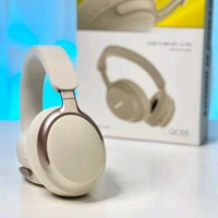 First Time In India 1:1 Master Qc Ultra Sealed Box With Active Noise Cancellation, High Sound Quality - Smoke White, 1 Month Cybzone Warranty