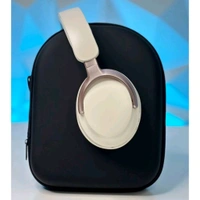 First Time In India 1:1 Master Qc Ultra Sealed Box With Active Noise Cancellation, High Sound Quality - Smoke White, 1 Month Cybzone Warranty