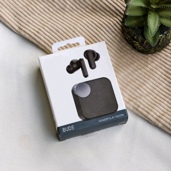 New Wireless Earphone With Call Time Upto 5 Hour | High Sound Quality And Mic Quality - Black, 1 Month Cybzone Warranty