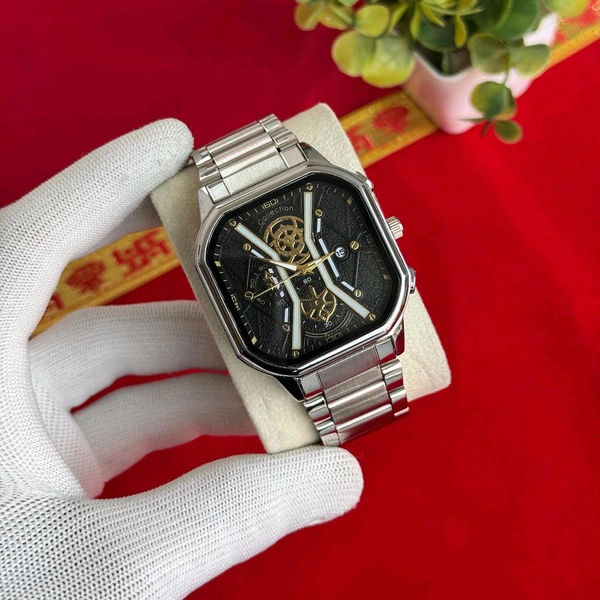 Most Demanded WooTime Analog Quartz Movement Watch With High Quality Strap Best finishing Body & Case - SRW3