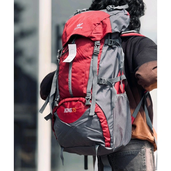 Outdoor Sports Backpack 75L Mountaineering Bag Waterproof Hiking Backpack Camping Climbing Rucksack Travel Trekking Backpack