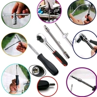 46 In 1 Pcs Tool Kit & Screwdriver and Socket Set, Hand Tool Kit Wrench Set Multi Purpose Combination Tool Case Precision Socket Set, Bike Tool Kit Set All Bike, Car Tool Kit Set
