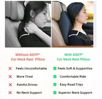 Ultimate Car Seat Headrest Neck Rest Cushion, Ultrasoft Car Pillow for Comfortable Car Rides