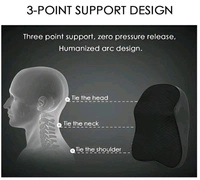Ultimate Car Seat Headrest Neck Rest Cushion, Ultrasoft Car Pillow for Comfortable Car Rides