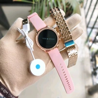 Smartwatch Gen 9 High Quality Model | Diamond Design With Dual Belts | One Silicon Strap And One Metal  - 1 Month Cybzone Warranty