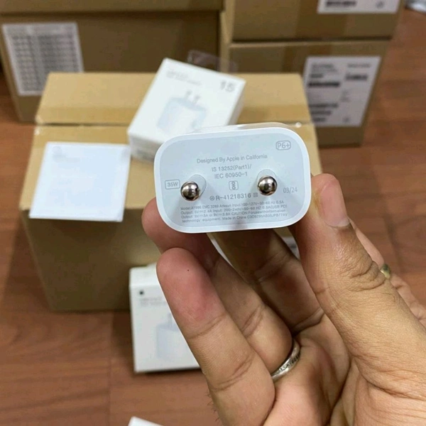 I-Phone 35W Charging Adapter With 6 Months Cybzone Warranty - 6 Months Cybzone Warranty