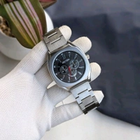 Most Demanded Delton Budget Analog Quartz Movement Watch With High Quality Strap Best finishing Body & Case - Black