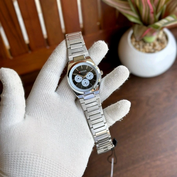 New Budget Fenton Analog Quartz Movement Watch With High Quality Strap Best finishing Body & Case - SRD1