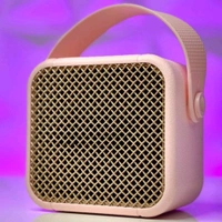 First Time In India | Heavy Bass Portable Bluetooth Speaker With Wireless Mic | Ultra Clear Sound Quality (Pack of 1) - 1 Month Cybzone Warranty, Pink
