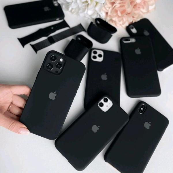 Original Silicone Back Cover for iPhone - iPhone 12 Pro Max