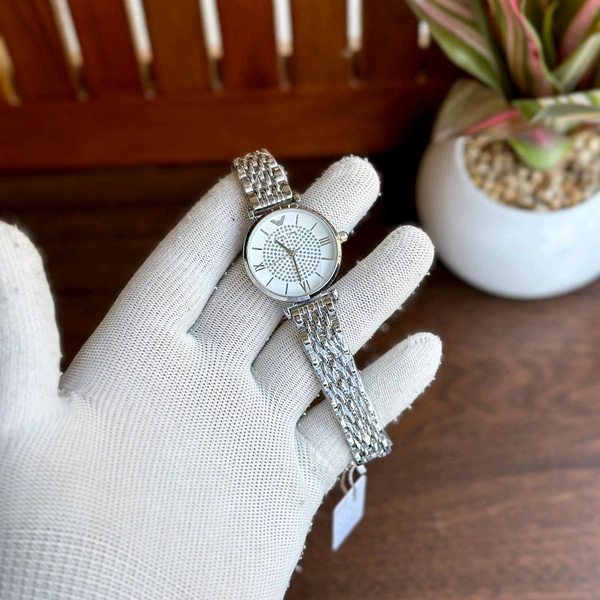 First Time Analog Quartz Movement Watch With High Quality Strap Best finishing Body & Case - SRF3