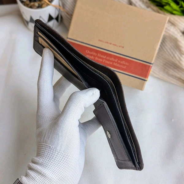New High Quality Classic Men's Genuine Leather Wallet With Card Holder, Perfect For Personal Use And Gifting