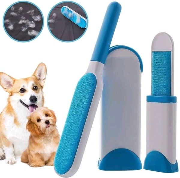 Pet Hair, Dust, Lint Remover for Clothing & Furniture and Sofa Home Couch pet - Double Sided, Self-Cleaning & Reusable mitt Remover, Dog cat Hair Remove